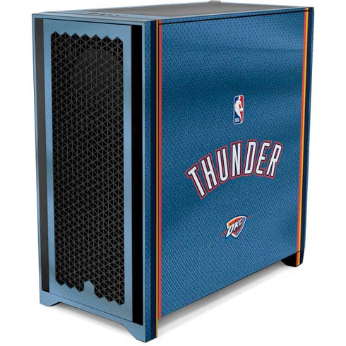 NBA Oklahoma City Thunder Jersey Corsair 4000D Tempered Glass Mid-Tower ATX Case Skin